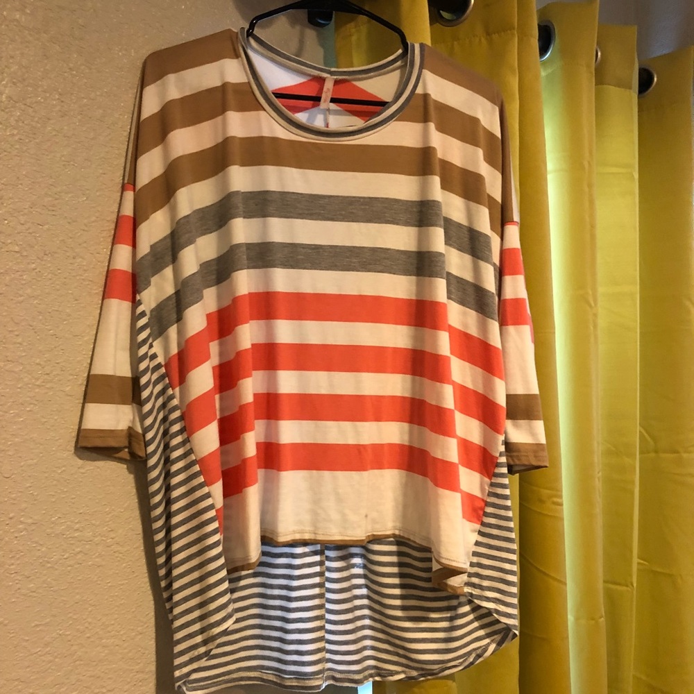 Striped tunic